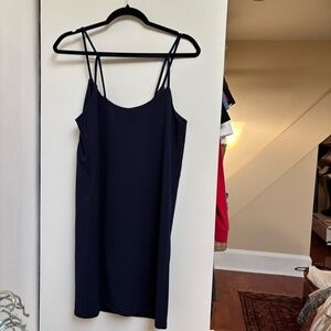 Elegant Navy Slip Dress